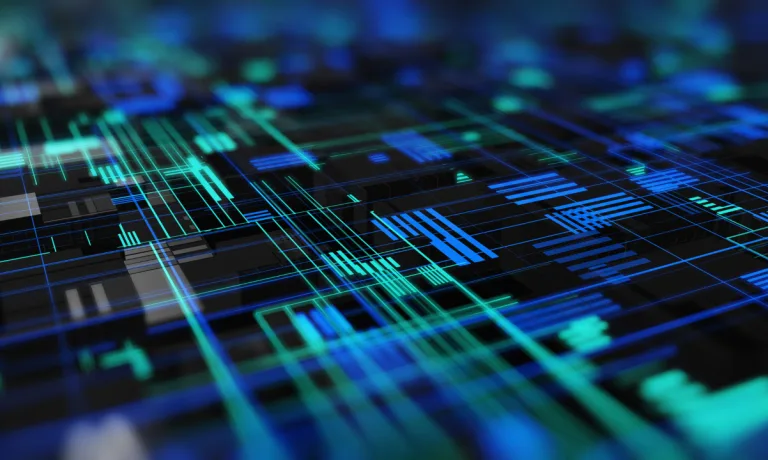 Abstract high tech digital technology background